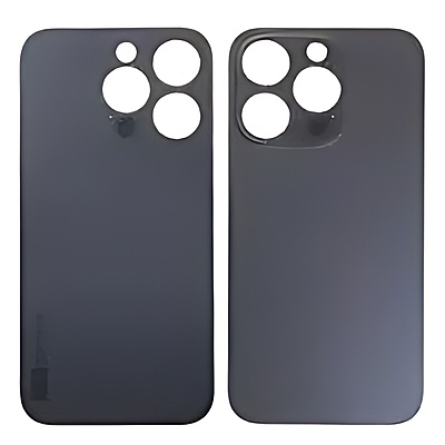 Apple iPhone 14 Pro - Replacement Back , Rear Glass Big Hole Camera - Black