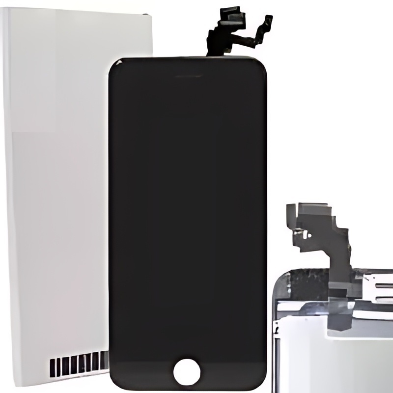 iPhone 6 Plus Screen With Small Parts - Black - PQC