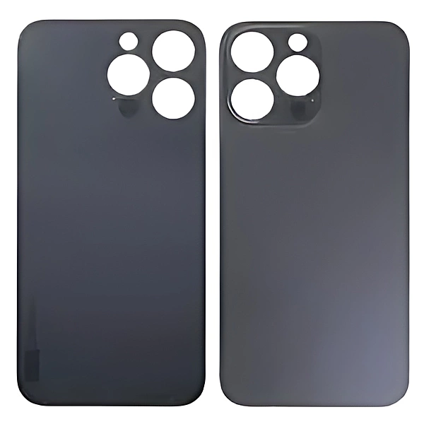 Apple iPhone 14 Pro Max - Replacement Back , Rear Glass Big Hole Camera - Black