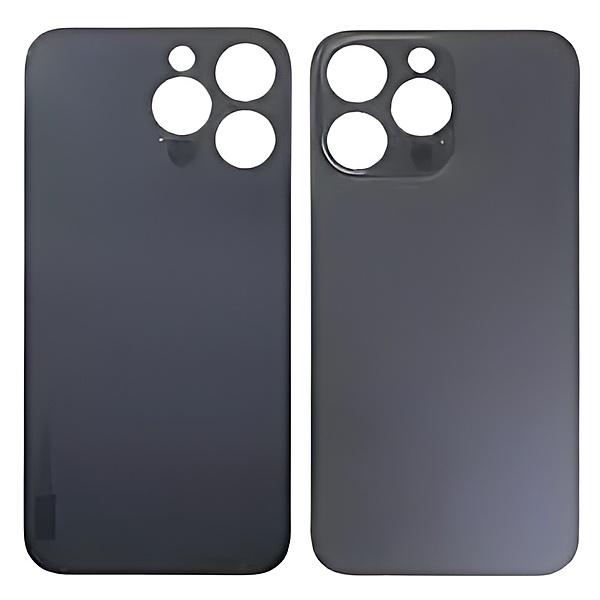 Apple iPhone 14 Pro Max - Replacement Back , Rear Glass Big Hole Camera - Black