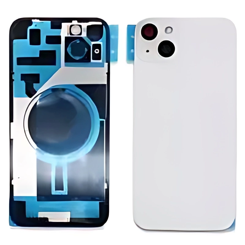 Apple iPhone 14 Plus - Replacement Back , Rear Glass With Camera Lens & Brackets - No Logo - Starlight