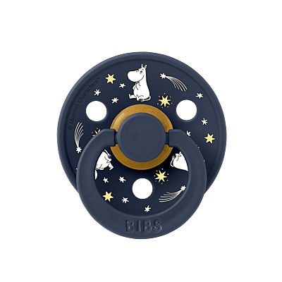BIBS x Moomin Pacifier Colour 2 PACK Good Night Latex Size 1 Breeze Mix