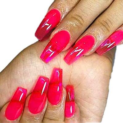 Claw Culture Jelly Polish jelly red hand Claw Culture Jelly Polish jelly red hand