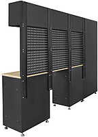 WORKSHOP FURNITURE SET KD5861 H-189cm,W-260cm,D-46cm WORKSHOP FURNITURE SET KD5861 H-189cm,W-260cm,D-46cm