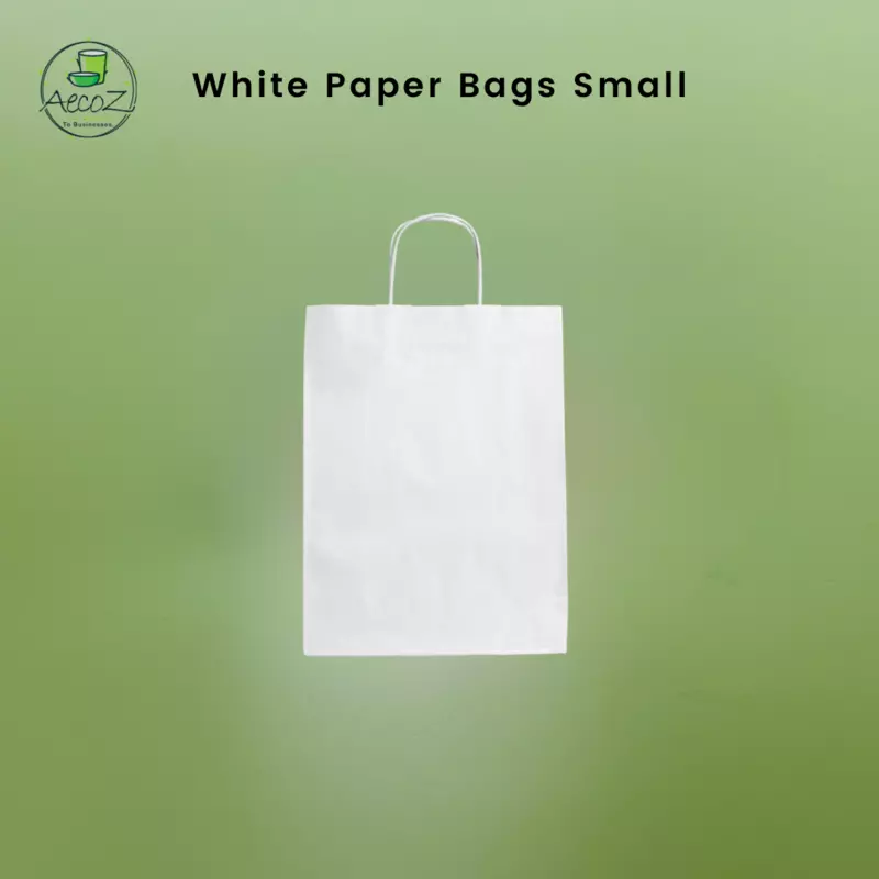 White Paper Bags Small - Box