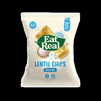 Eat Real Lentil Chips - Salted