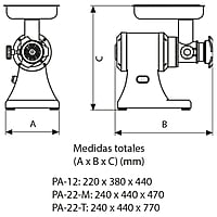 Picadora Carne Pa-12