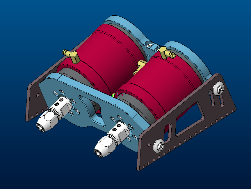 TFL 56mm Dual Motor Mount (Black) TFL 56mm Dual Motor Mount (Black)