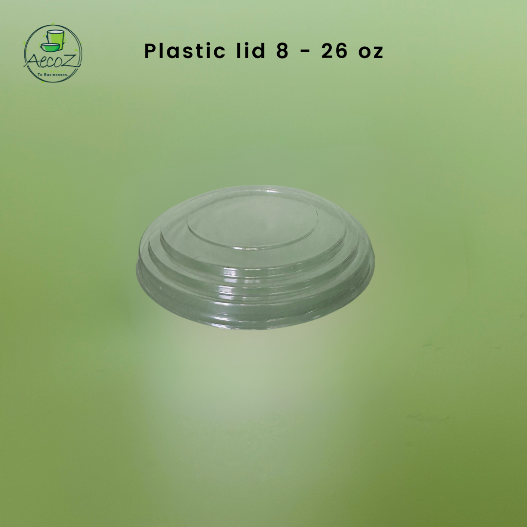 Plastic Lids 8 - 26 oz - Box