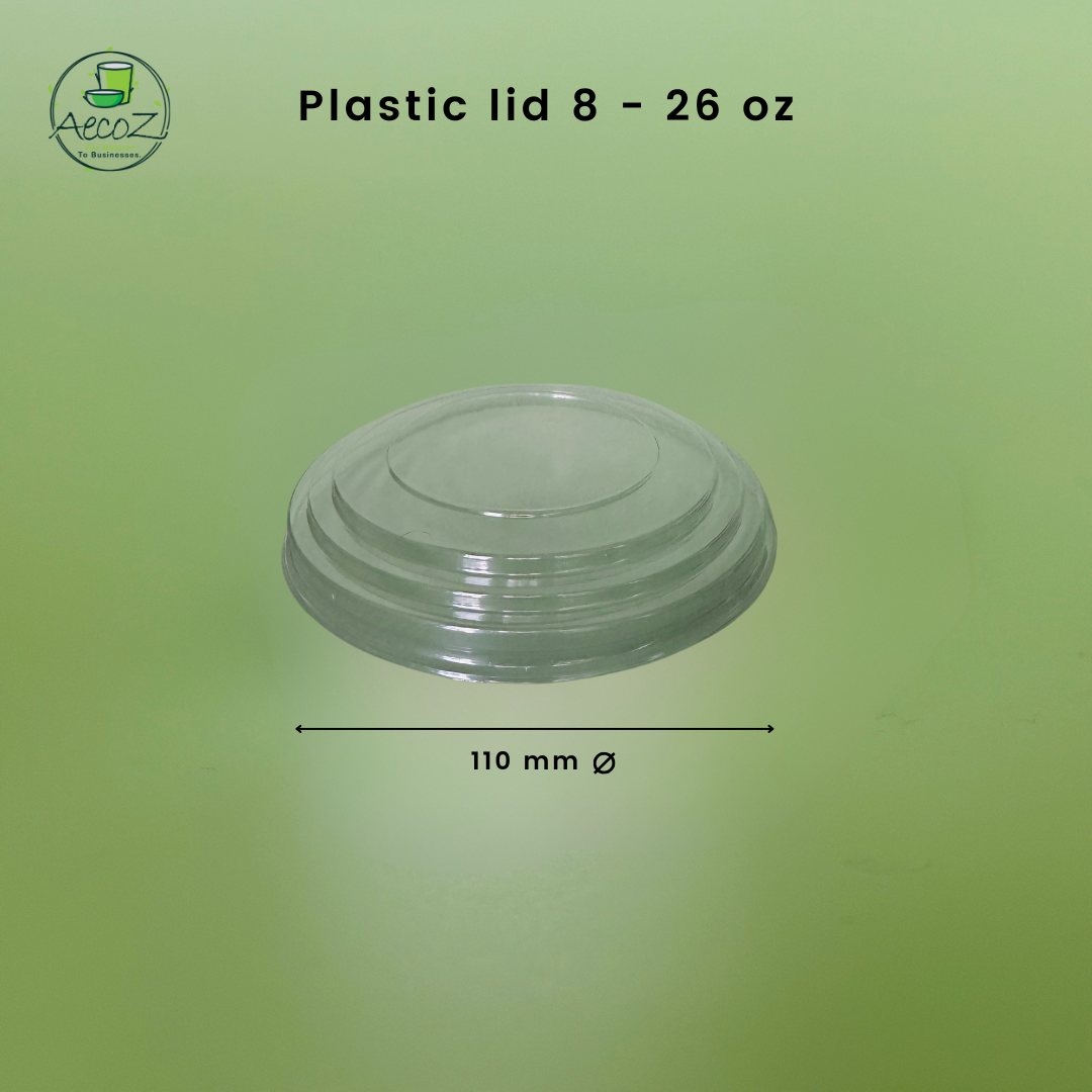 Plastic Lids 8 - 26 oz - Box