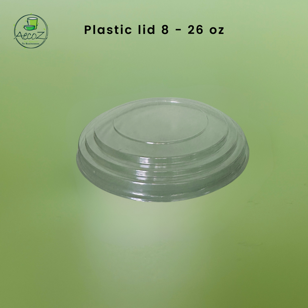 Plastic Lid for 26 - 35 oz Salad Bowls - Box