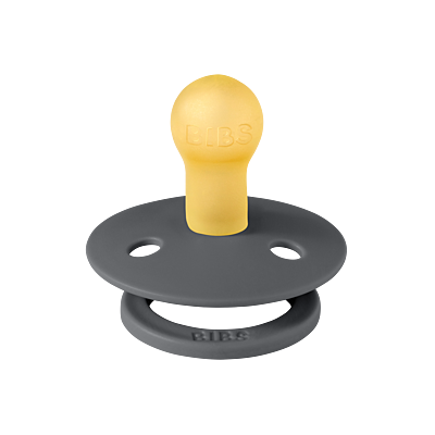 BIBS Pacifier Colour 4 PACK Latex Size 1 Petrol/Sage/Baby Blue/Iron