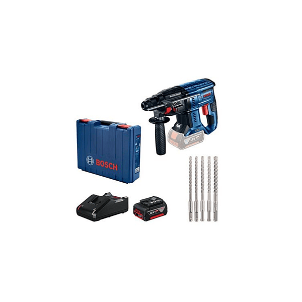 Батериски Пневматски Чекан Дупчалка ГБХ 180-ЛИ 1х4Ah+СДС Плус Сет