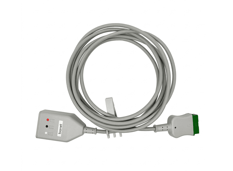 3-Lead ECG Extension Cable, AHA