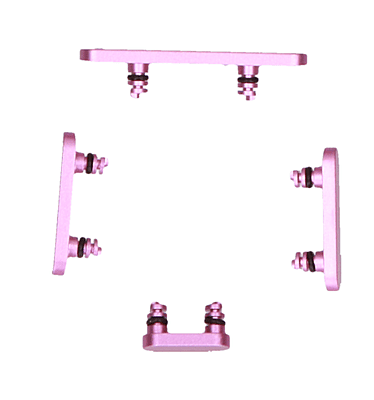 Apple iPhone 16 Plus - Replacement Power Volume & Mute Keys - Pink