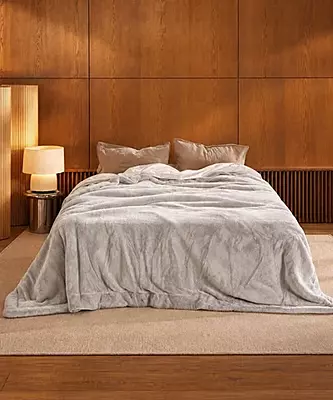 WARO par Plaids Cocooning - Couvre Lit King Size Lin