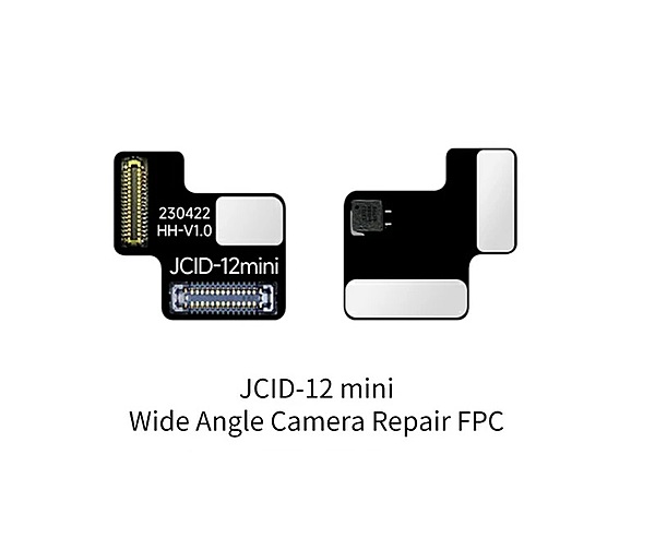 JCID - V1S Pro - Tag - On Wide Angle Rear Camera Repair Flex Cable - iPhone 12 Mini