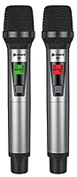 Chord XU2-H UHF Handheld Wireless Microphone System 2 Channel