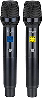 Citronic TU2-H Tuneable UHF Wireless Microphone System 2x Handheld