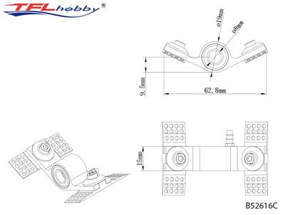 Thruster tail top Thruster tail top