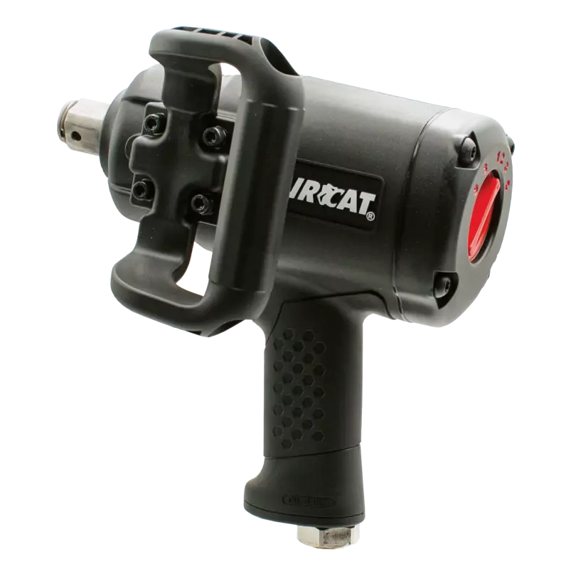 AIRCAT 1" Low Weight Pistol Impact Wrench 2100 ft-lbs