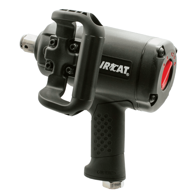 AIRCAT 1" Low Weight Pistol Impact Wrench 2100 ft-lbs
