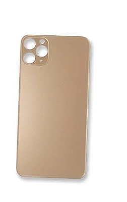 Apple iPhone 11 Pro - Replacement Back , Rear Glass Big Hole Camera Matt - Gold