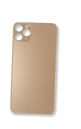 Apple iPhone 11 Pro - Replacement Back , Rear Glass Big Hole Camera Matt - Gold