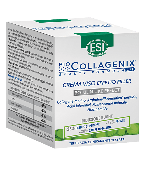 ბიოკოლაგენიქსის სახის კრემი ფილერის ეფექტით 50მლ