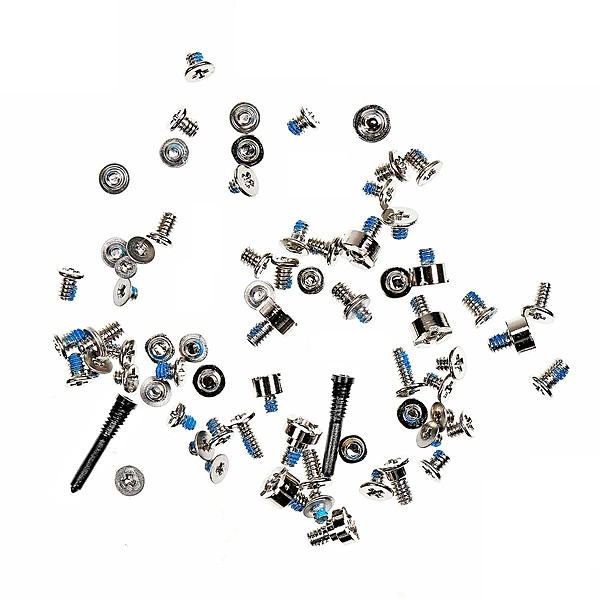 Apple iPhone XS Max - Replacement Complete Screw Set With Bottom Pentalobe Screws - Black