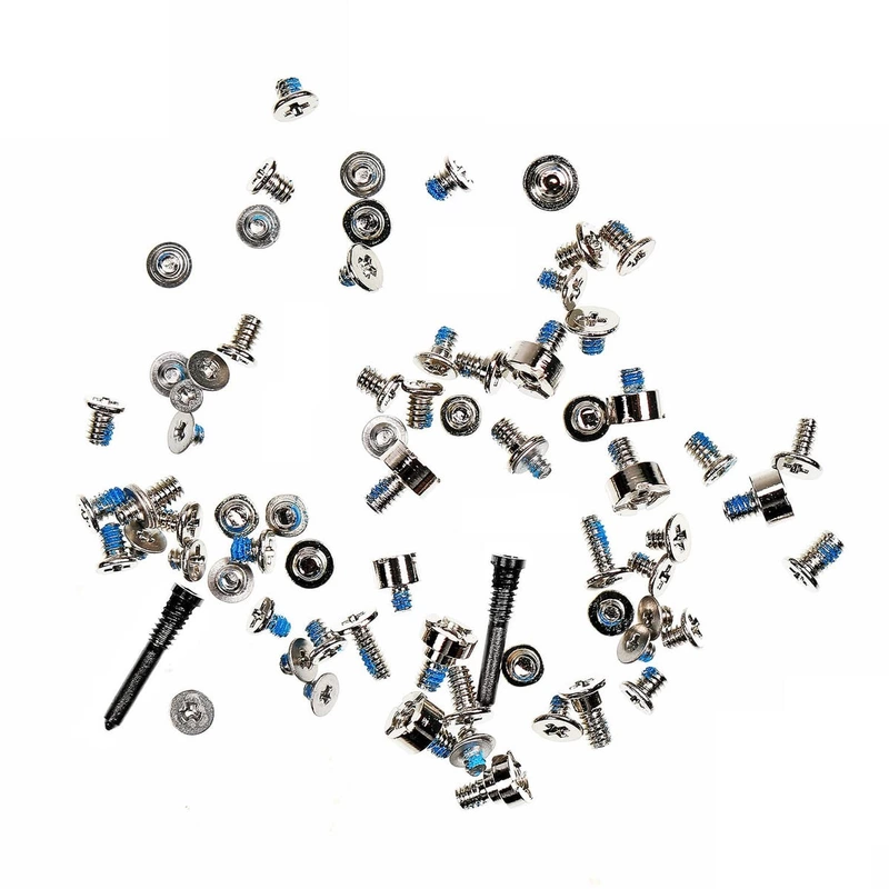 Apple iPhone XS Max - Replacement Complete Screw Set With Bottom Pentalobe Screws - Black