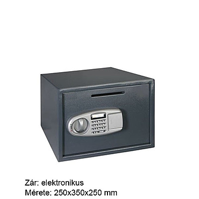 DP-25EL bedobós széf