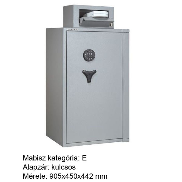 Wertheim BG25LBE bedobós páncélszekrény Wertheim BG25LBE bedobós páncélszekrény