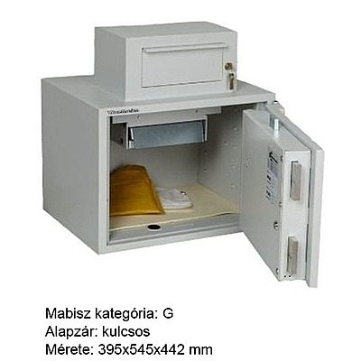 Wertheim BM10 bedobós páncélszekrény