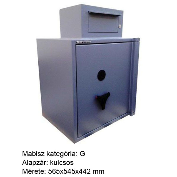 Wertheim BM15 bedobós páncélszekrény