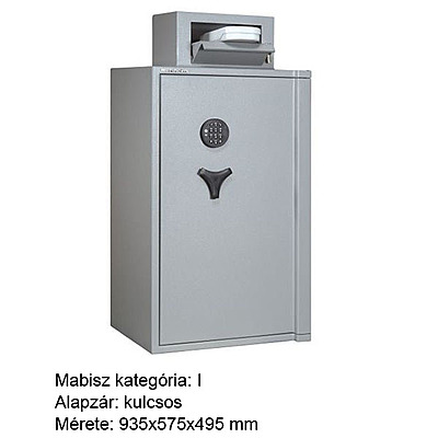 Wertheim CM25LBE bedobós rendszerű páncélszekrény