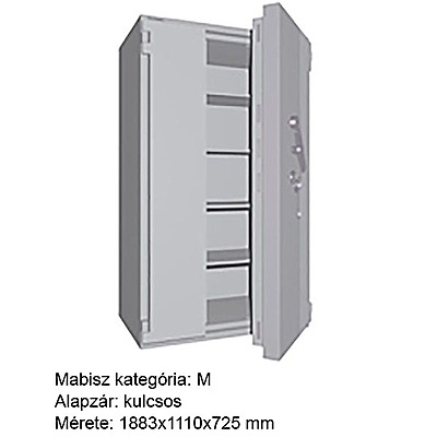 Wertheim DWS KB 1902 páncélszekrény