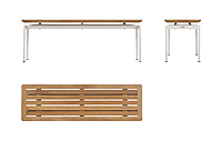 Layout 130cm Bench