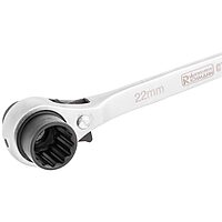 SCAFFOLDING KEY WITH RATCHET 19x22 MM CR-V RICHMANN C7496 SCAFFOLDING KEY WITH RATCHET 19x22 MM CR-V RICHMANN C7496