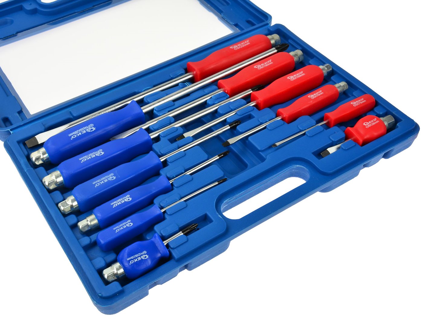 Engineers Mechanics Screwdriver Set 12pcs CrV G30585 GEKO Engineers Mechanics Screwdriver Set 12pcs CrV G30585 GEKO