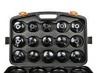 oil filter wrench set cup type 30pcs g10401 gEKO oil filter wrench set cup type 30pcs g10401 gEKO