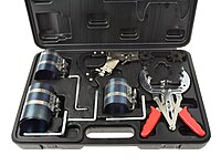 Piston Ring Compressor Tool Set with Ratchet Key 3", 3.5", 4" G02623