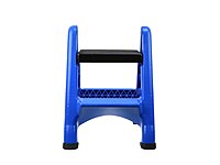 Two-step Small Ladder Folding Plastic Step 150kg 60cm GEKO G02430