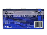 120pcs set of glass fuse G02816 GEKO 120pcs set of glass fuse G02816 GEKO