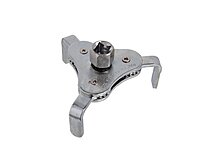 Three pawl oil filter spanner 1/2" (62-120mm) G02551 Three pawl oil filter spanner 1/2" (62-120mm) G02551