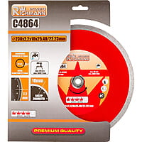 Diamond continous rim blade 230x2,2x25,4/22,23 MM RICHMANN C4864 Diamond continous rim blade 230x2,2x25,4/22,23 MM RICHMANN C4864