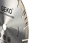 Segmented Turbo Rim Diamond Blade 230mm x 22mm LASER-grey GEKO G00223 Segmented Turbo Rim Diamond Blade 230mm x 22mm LASER-grey GEKO G00223