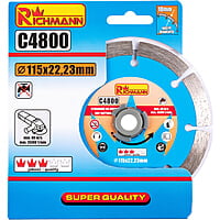 SEGMENTED diamond blade 115mm RICHMANN C4800
