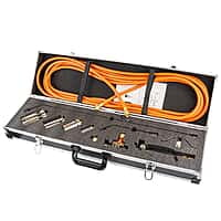 TORCH SET 20/38/50/63MM, 200/700 MM,10 M HOSE,LPG REGULATOR,PLASTIC BOX C1075 RICHMANN