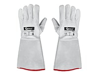 Goat leather long welding gloves G73547 Goat leather long welding gloves G73547